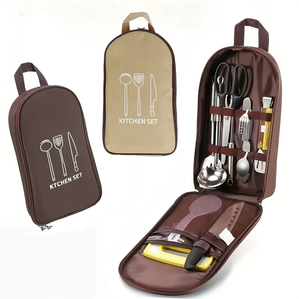 Camping Cooking Rack - Przenośna torba kuchenna na zewnątrz, torba