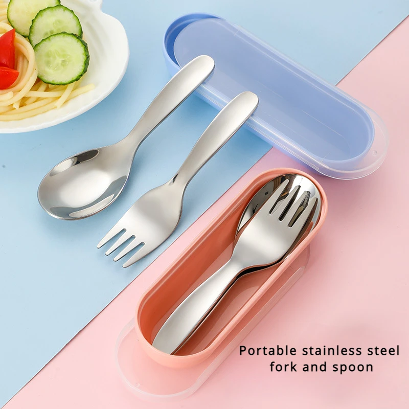 Camping Cooking Set 2 Person - 2 PCS 1 Zestaw Przenośna Łyżka