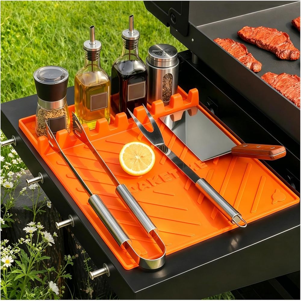 Camping Cooking Grill - Silikonowe maty do grilla lub akcesoria