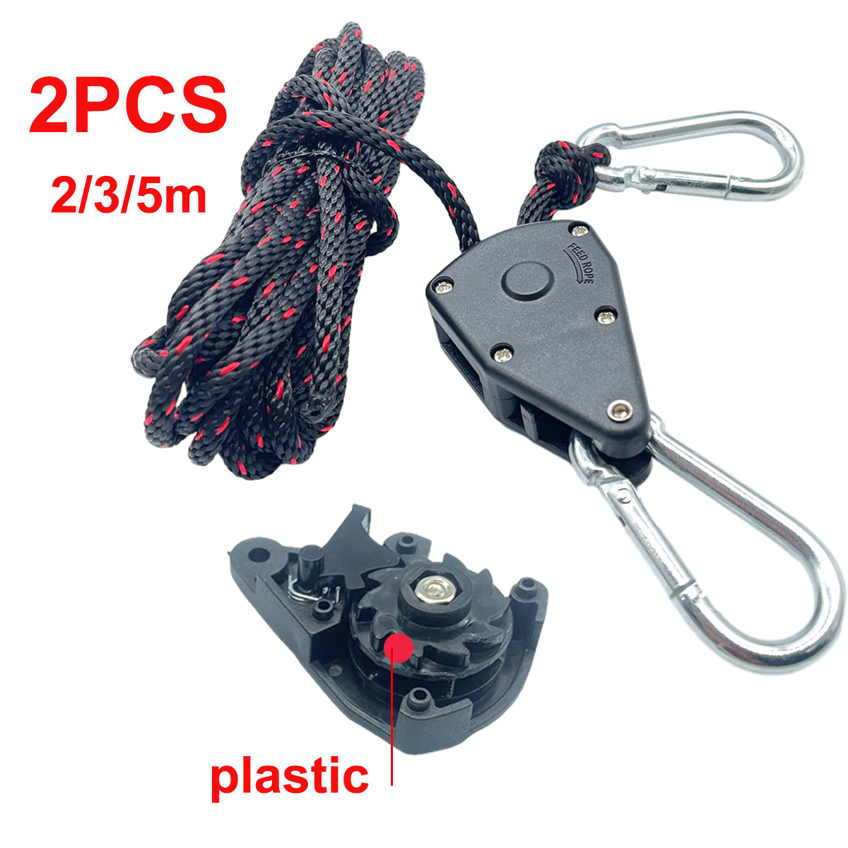 Camping Cooking Hanger - 4mm namiot kempingowy napinacz liny napinacz