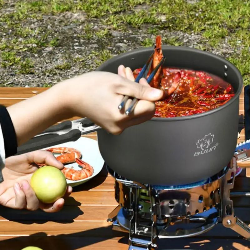 Garnek kempingowy Bulin BL200- – Camping Cooking Tin recenzja i cena
