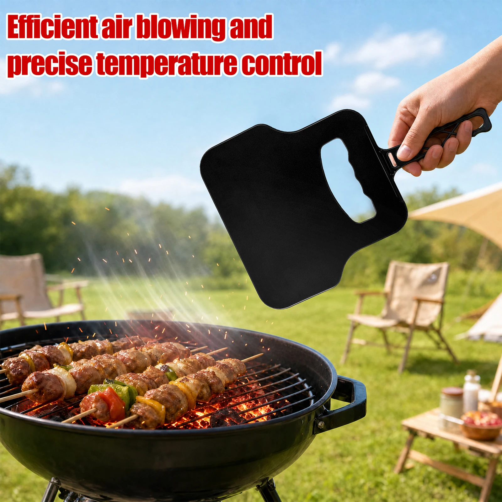 Ręczny wiatraczek z tworzywa s – Camping Cooking Grill recenzja i cena