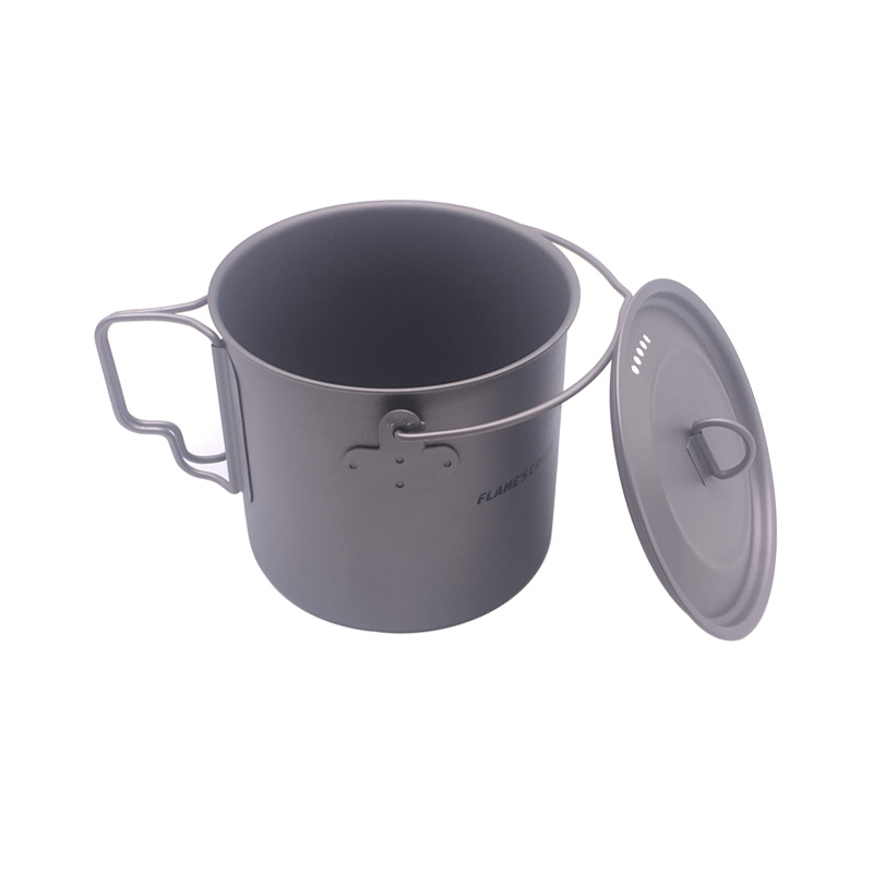 FLAME'S CREED 1100 ml 1950 ml  – Camping Cooking Pots And Pans Set recenzja i cena
