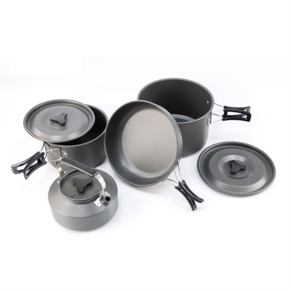 Lekki aluminiowy zestaw do got – Camping Cooking Easy recenzja i cena