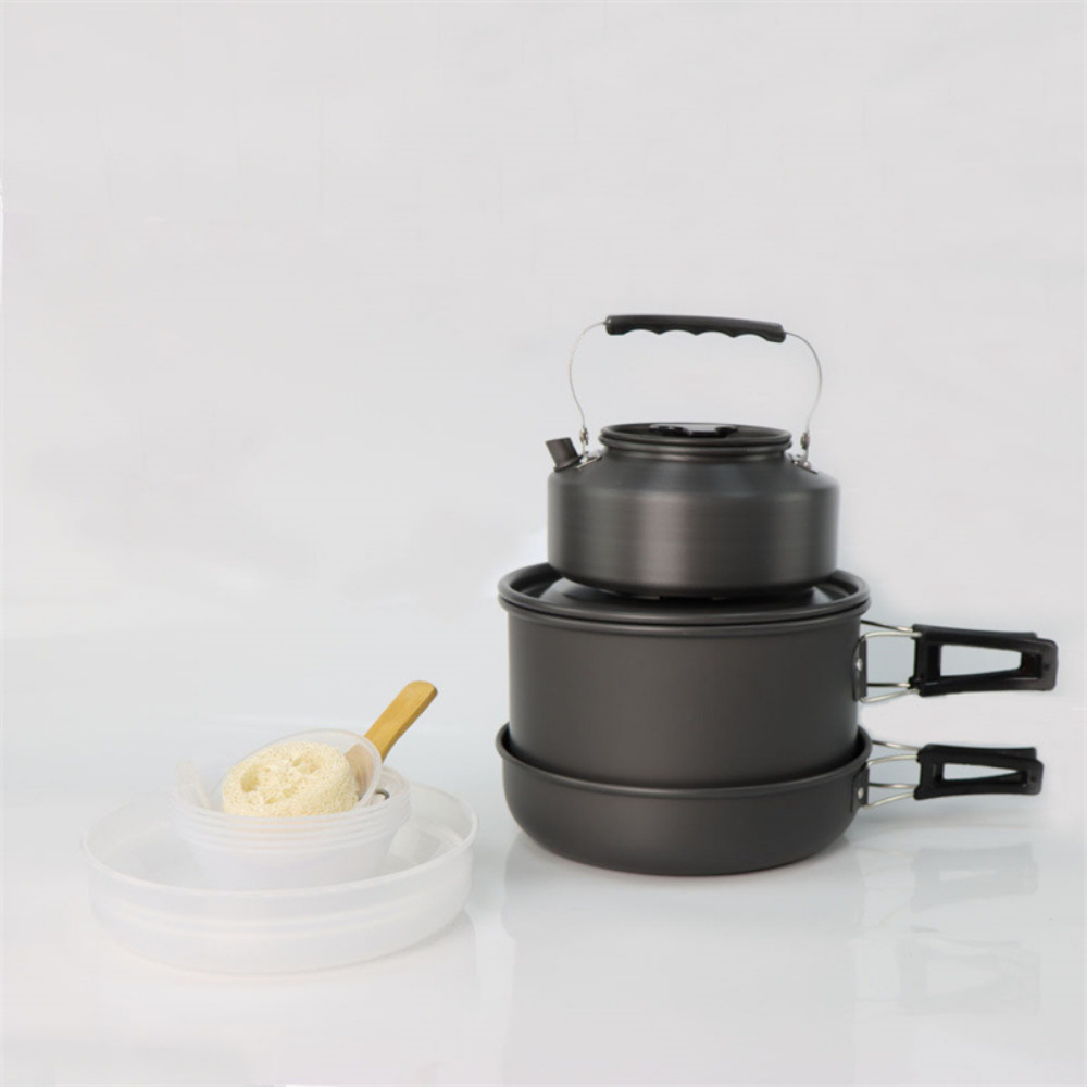 Lekki aluminiowy zestaw do got – Camping Cooking Easy recenzja i cena