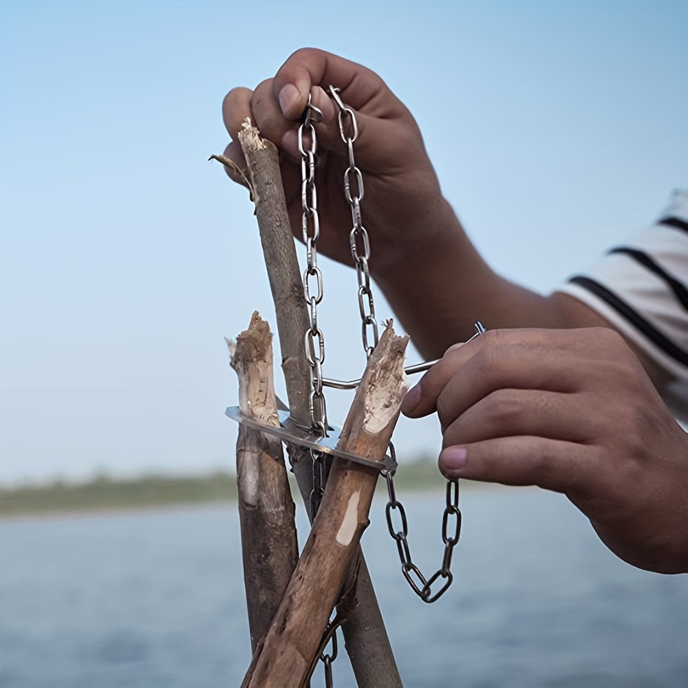 Przenośny, odłączany statyw do – Camping Cooking Hanger recenzja i cena
