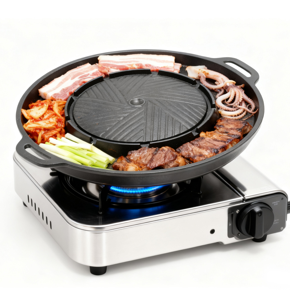 KOSUN Koreańska Patelnia do Gr – Camping Cooking Grill recenzja i cena