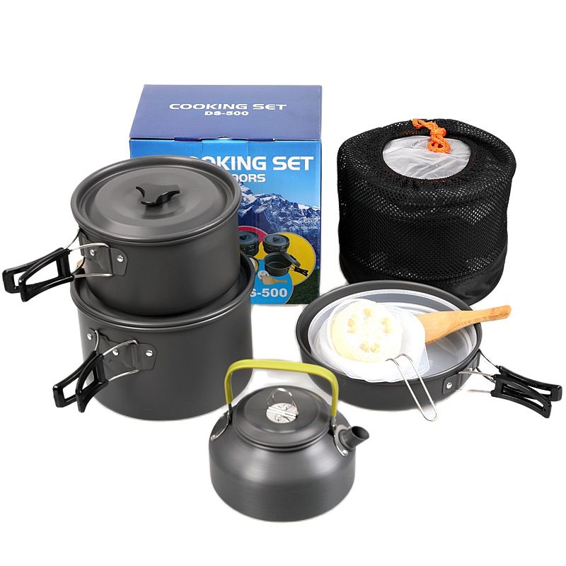Zestaw do gotowania na kemping – Camping Cooking Set 2 Person recenzja i cena