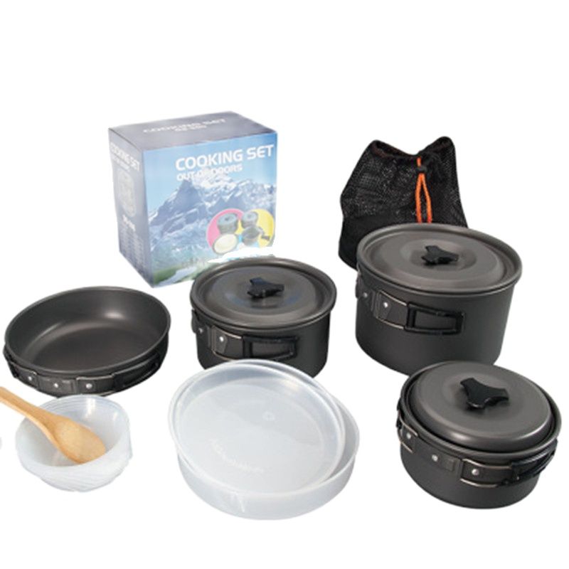 Zestaw do gotowania na kemping – Camping Cooking Set 2 Person recenzja i cena