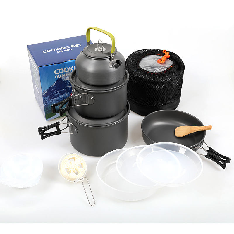 Zestaw do gotowania na kemping – Camping Cooking Set 2 Person recenzja i cena