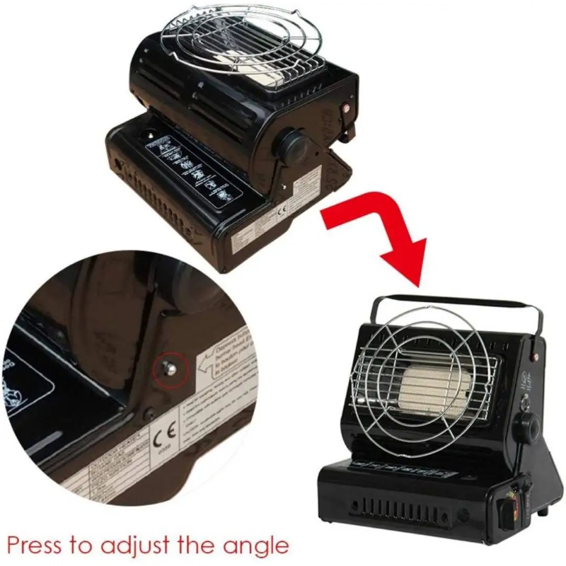 Grzejnik gazowy dwufunkcyjny k – Camping Cooking Materials recenzja i cena