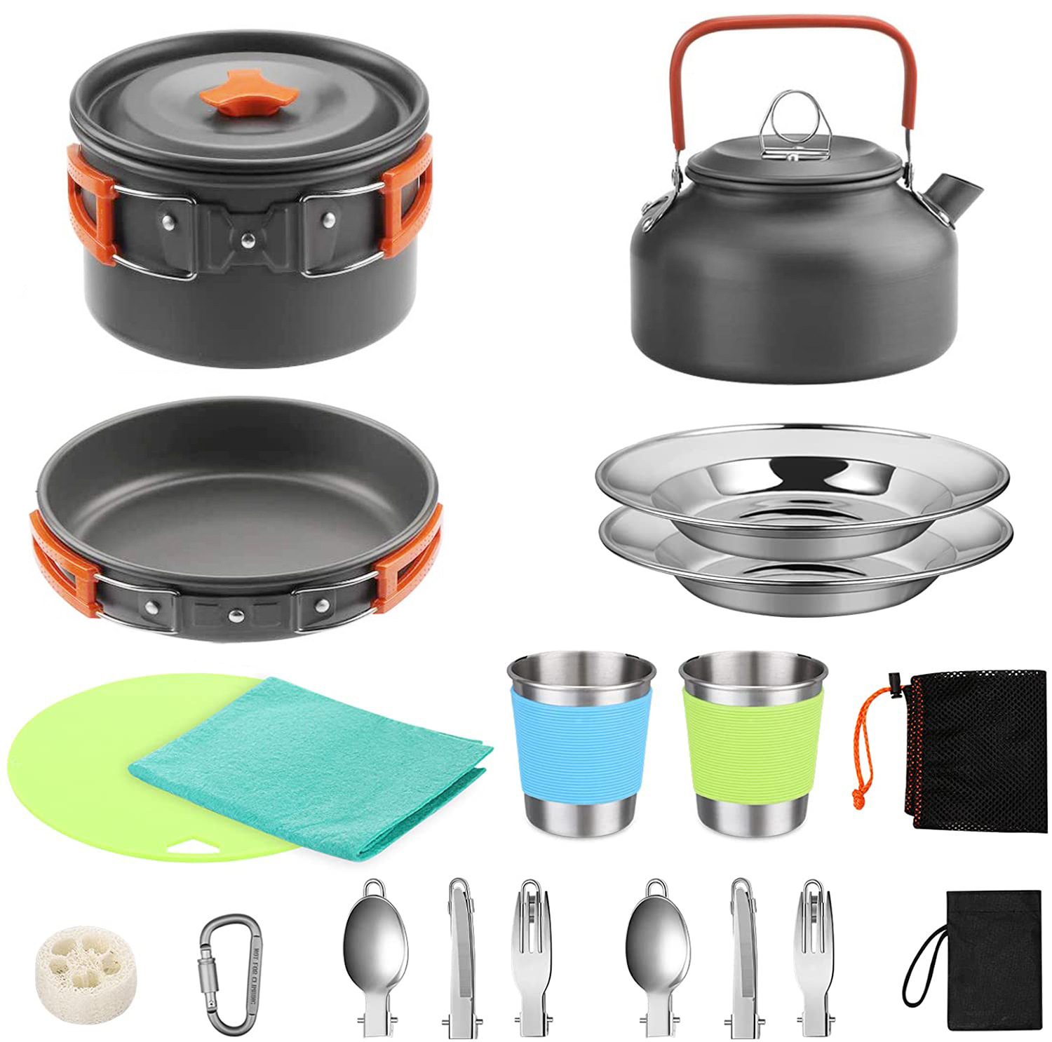 Kompletny zestaw kempingowy dl – Camping Cooking Easy recenzja i cena