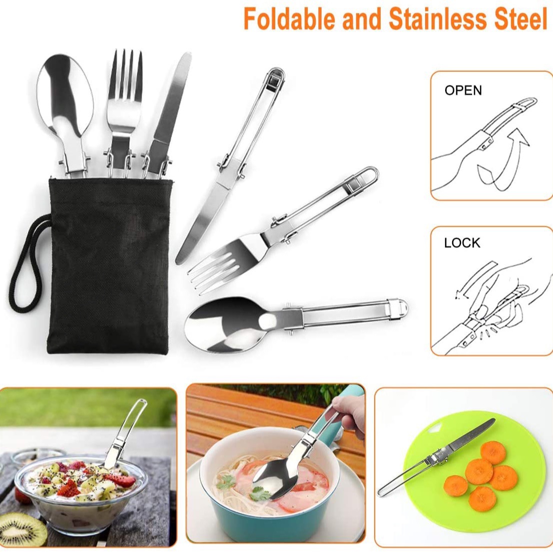 Kompletny zestaw kempingowy dl – Camping Cooking Easy recenzja i cena