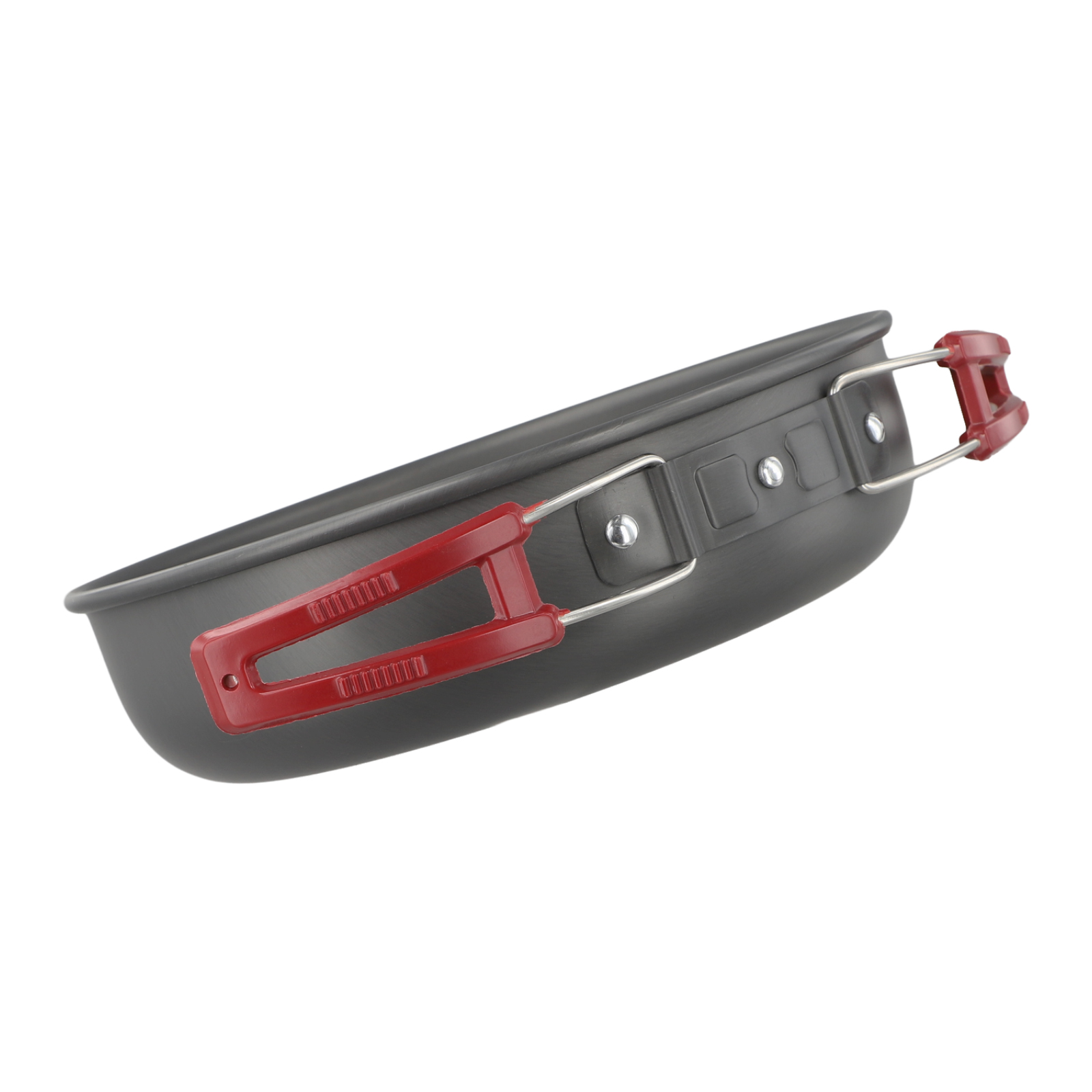 Patelnia kempingowa z czerwony – Camping Cooking Materials recenzja i cena