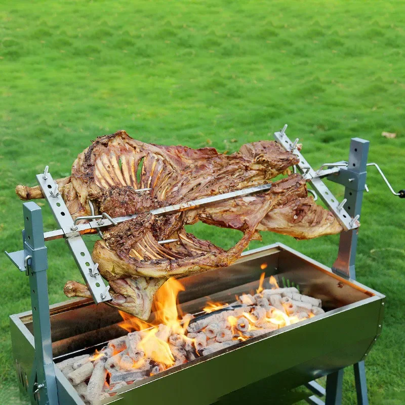 Stojak na grill Kempingowy ze  – Camping Cooking Materials recenzja i cena