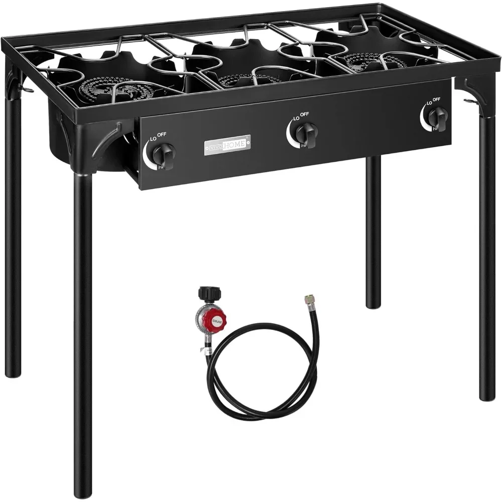 Grill węglowy BBQ z 3 palnikam – Camping Cooking Materials recenzja i cena
