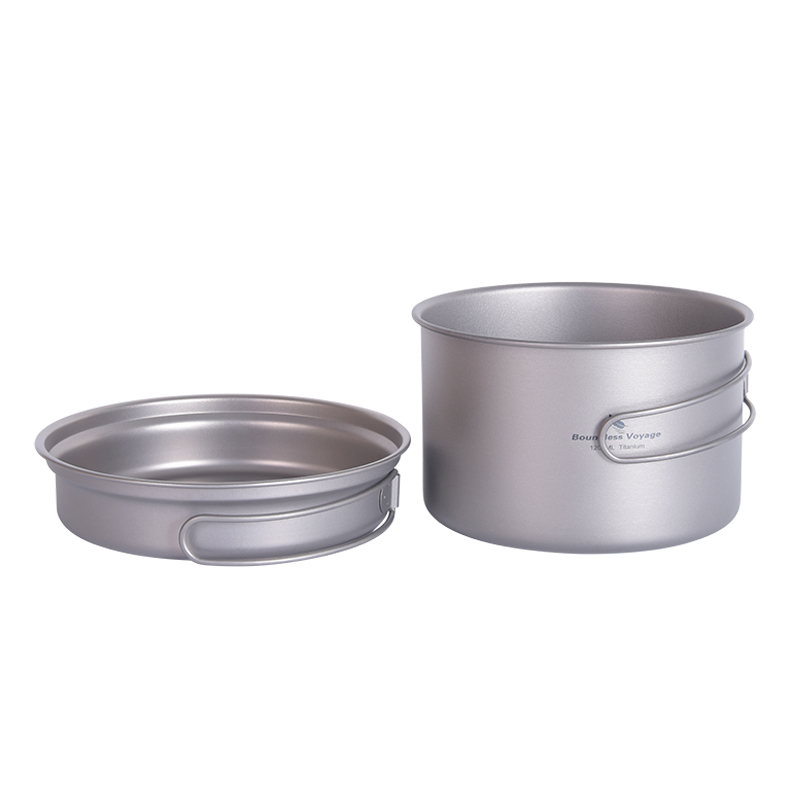 Boundless Voyage Tytanowa Pate – Camping Cooking Pots And Pans Set recenzja i cena