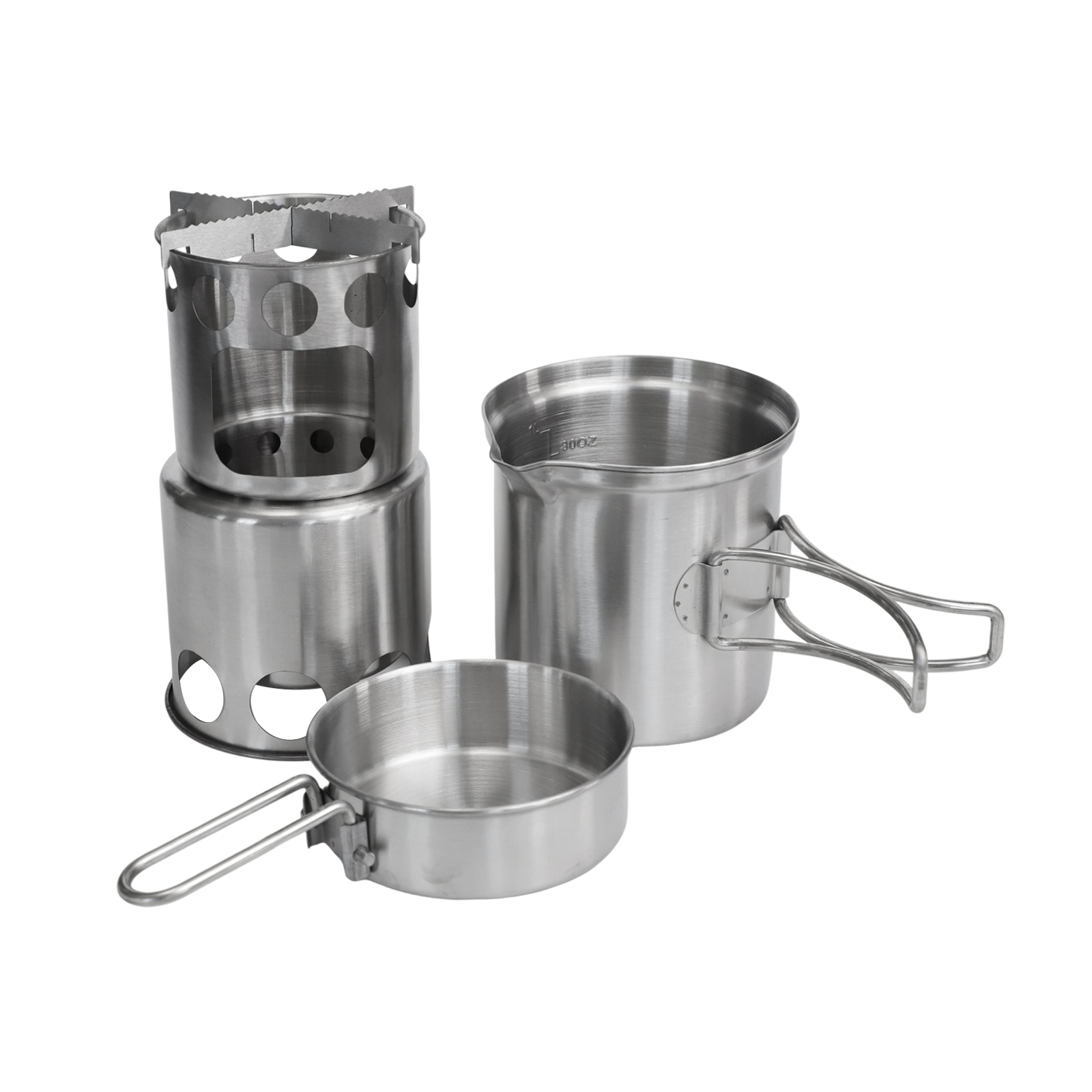 Przenośna kuchenka na drewno d – Camping Cooking Materials recenzja i cena