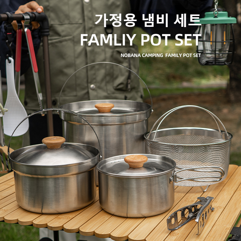 NOBANA najnowszy zestaw garnkó – Camping Cooking Rack recenzja i cena
