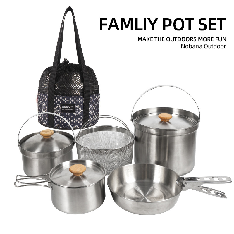 NOBANA najnowszy zestaw garnkó – Camping Cooking Rack recenzja i cena