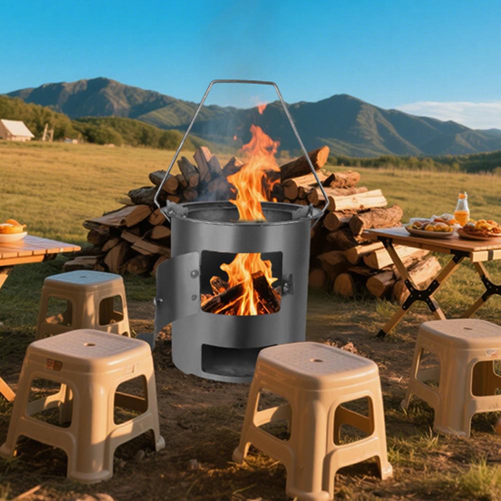 Przenośny piec kempingowy na d – Camping Cooking Easy recenzja i cena