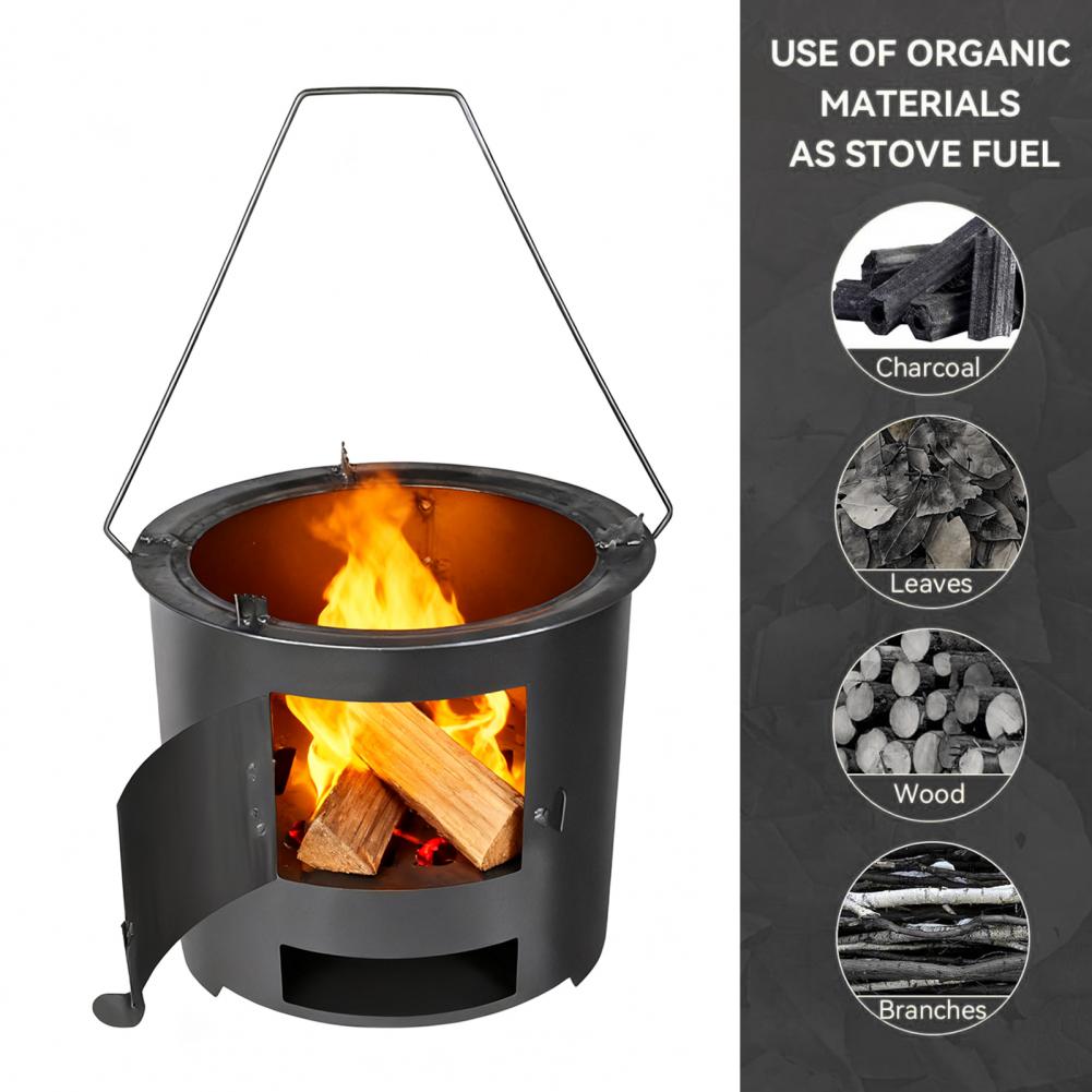 Przenośny piec kempingowy na d – Camping Cooking Easy recenzja i cena
