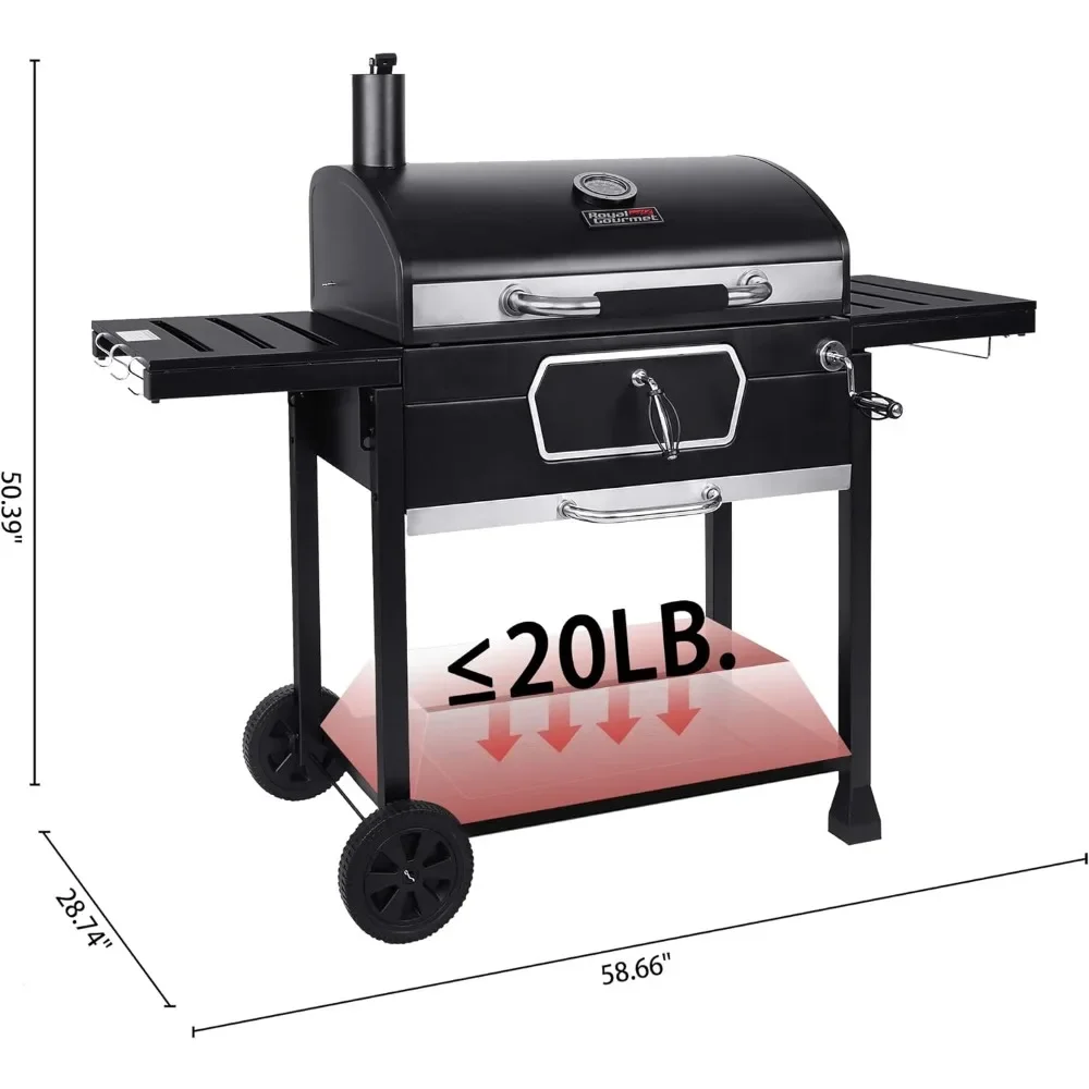 #   Grill węglowy CD2030AN 30  – Camping Cooking Materials recenzja i cena