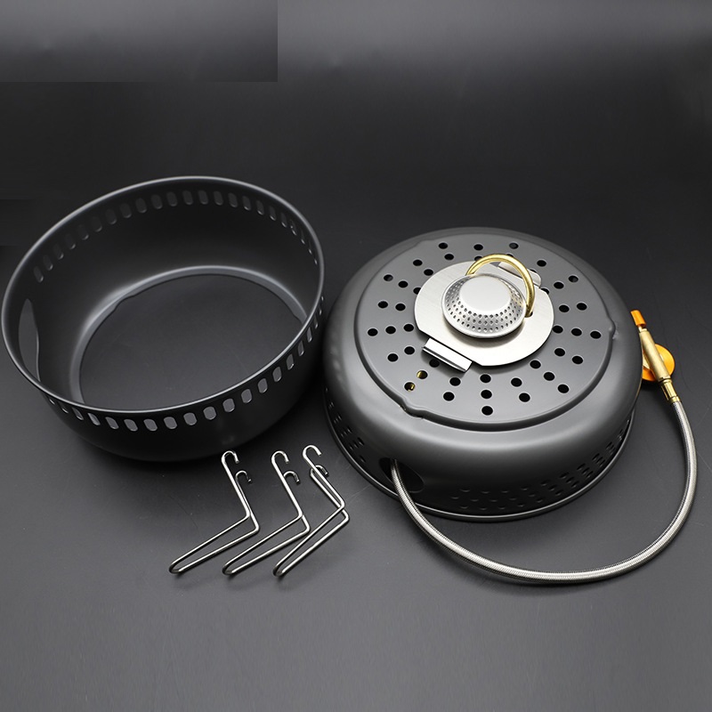 Zestaw kempingowy: garnek ze s – Camping Cooking Pots And Pans Set recenzja i cena