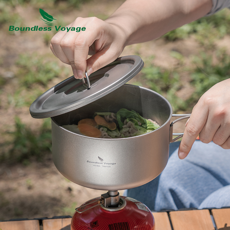 Boundless Voyage Tytanowy garn – Camping Cooking Rack recenzja i cena