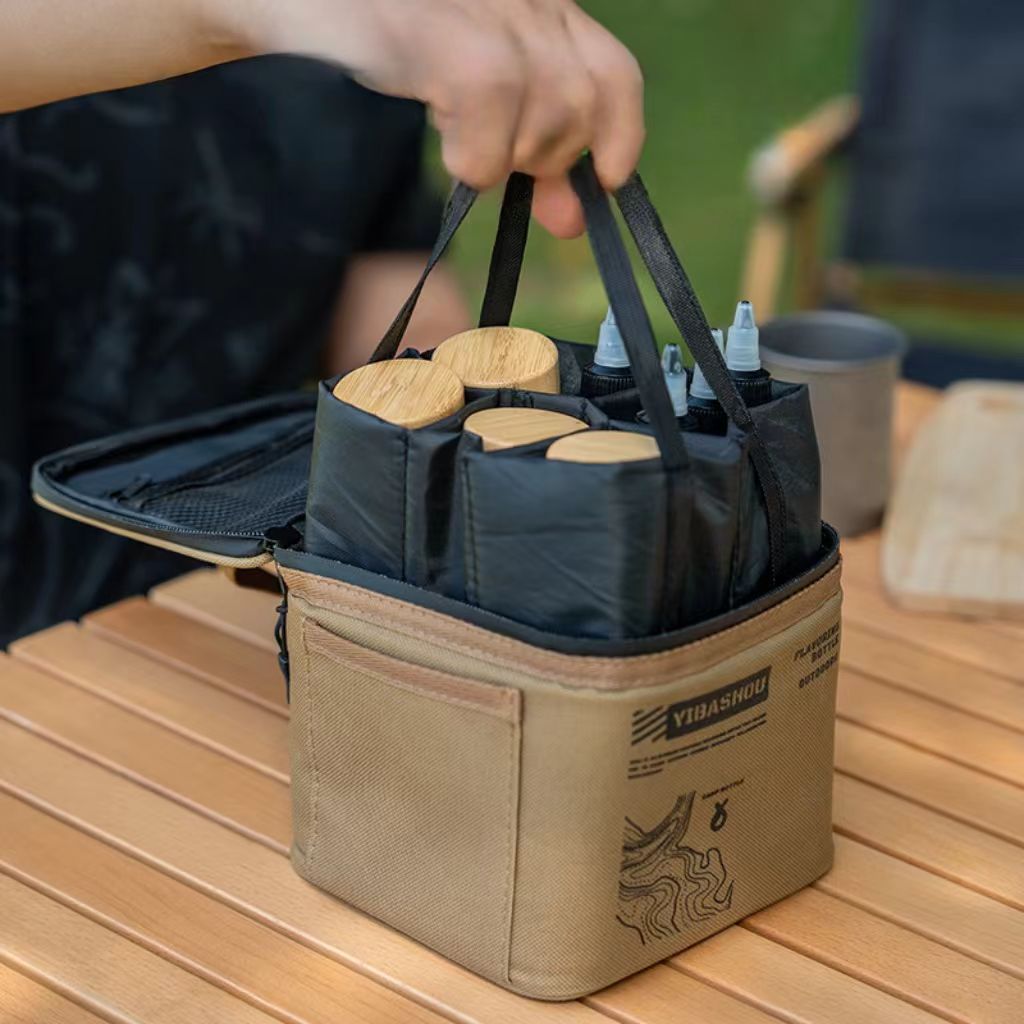 Przenośny organizer kuchenny n – Camping Cooking Materials recenzja i cena