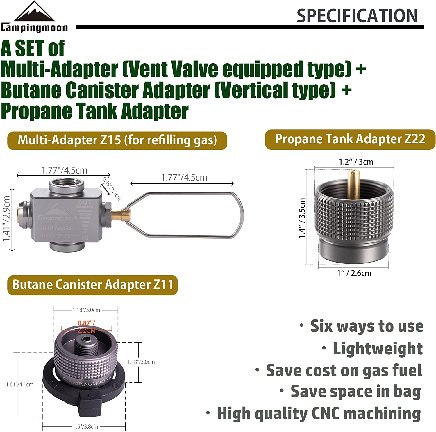 Adapter do kuchenki gazowej Os – Camping Cooking Gazebo recenzja i cena
