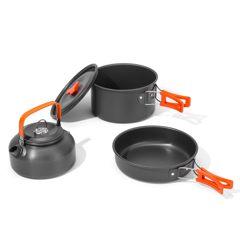 Zestaw naczyń kempingowych dla – Camping Cooking Set 2 Person recenzja i cena