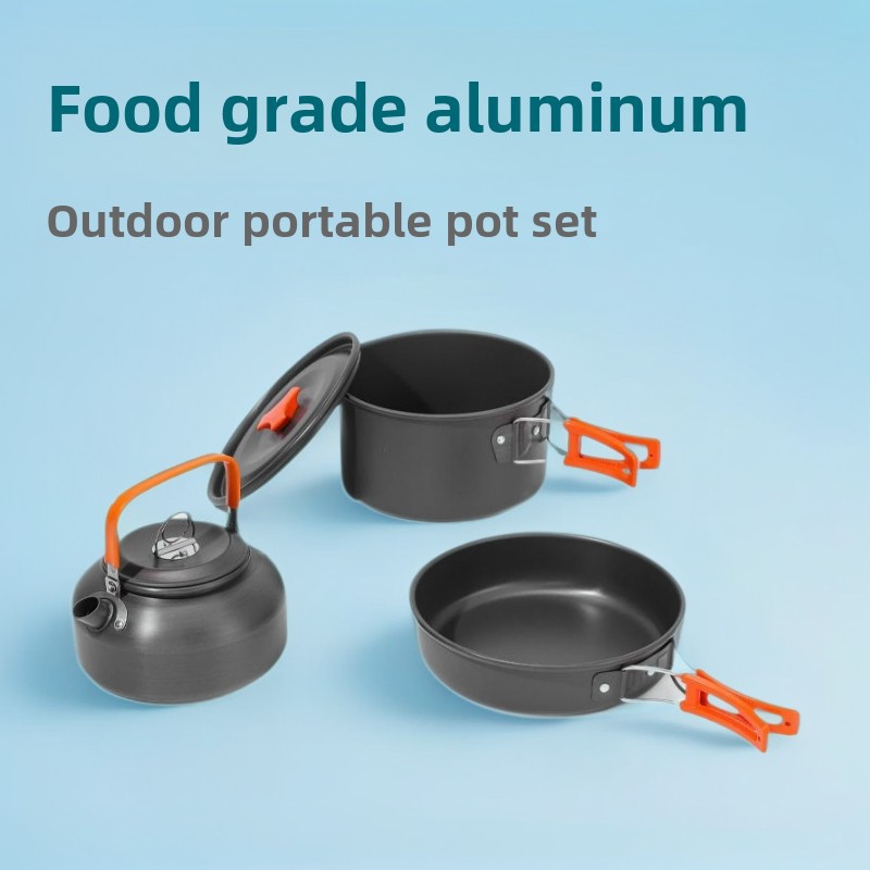 Zestaw naczyń kempingowych dla – Camping Cooking Set 2 Person recenzja i cena