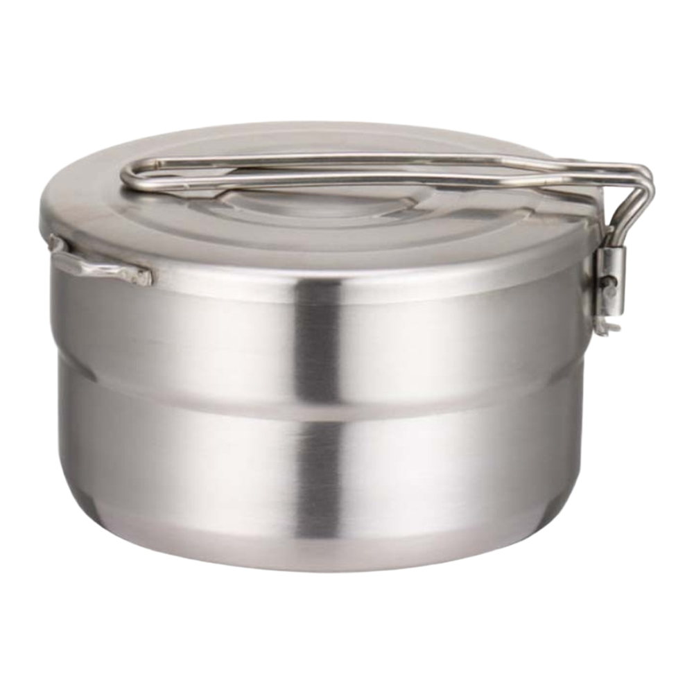 Naczynie ze stali nierdzewnej  – Camping Cooking Materials recenzja i cena
