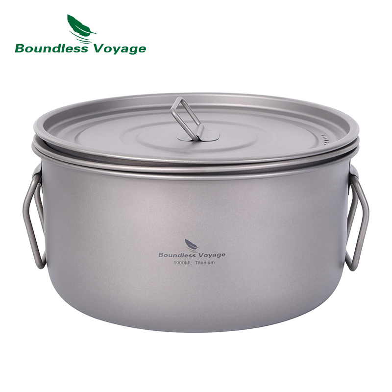 Boundless Voyage Camping garne – Camping Cooking Pots And Pans Set recenzja i cena